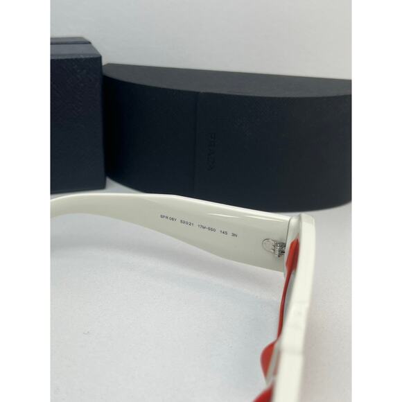 NEW Prada PR06YS Sunglasses in Talc White - Picture 6 of 6